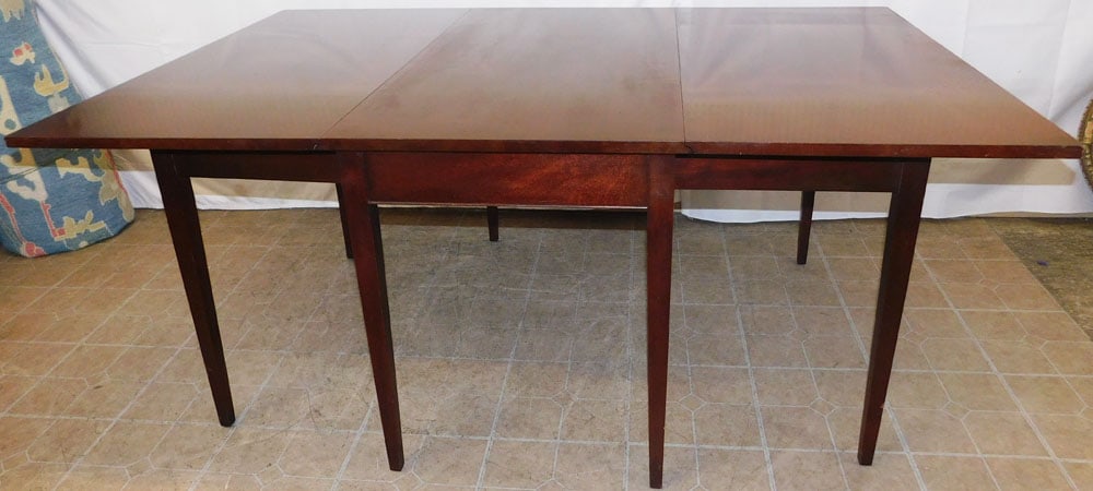 Mahogany Drop Leaf Dining Table by Craftique - 2