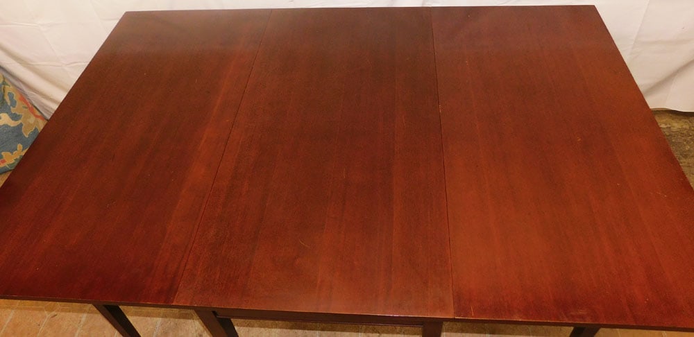 Mahogany Drop Leaf Dining Table by Craftique - 3
