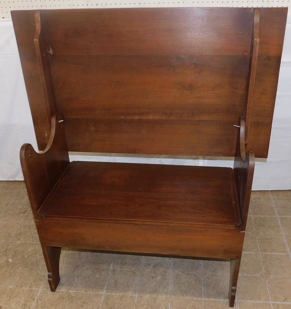 Walnut Hutch Table - 3