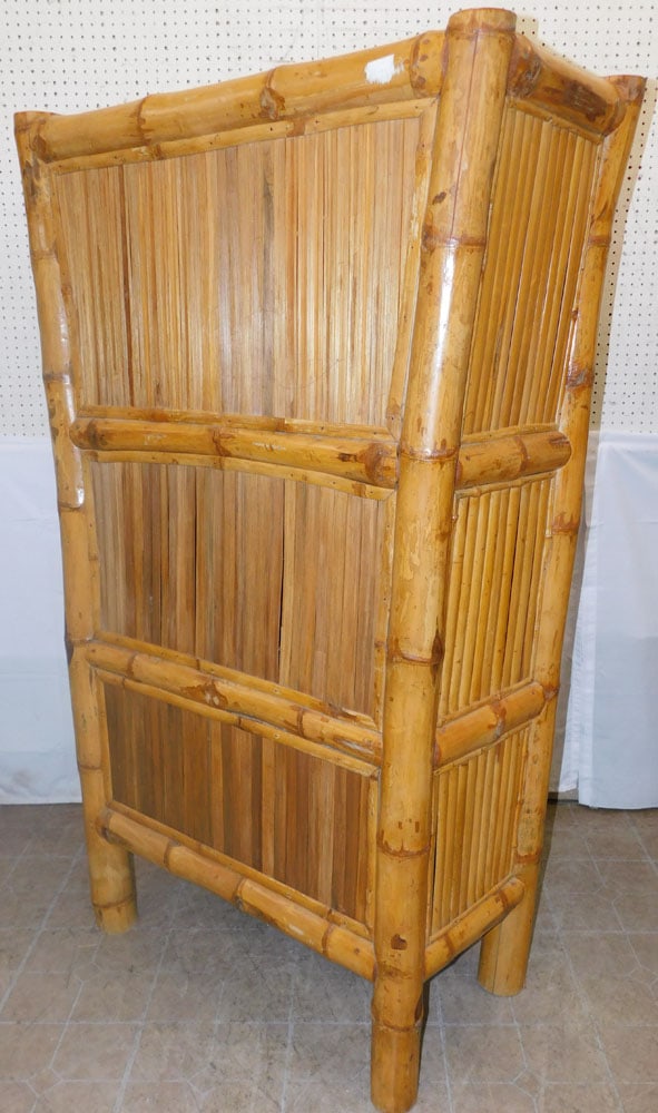 Bamboo Two Door Cabinet - 6