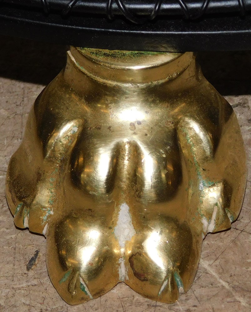 Brass & Wire Fireplace Fender - 4