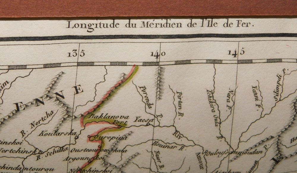 Framed French Map - 4