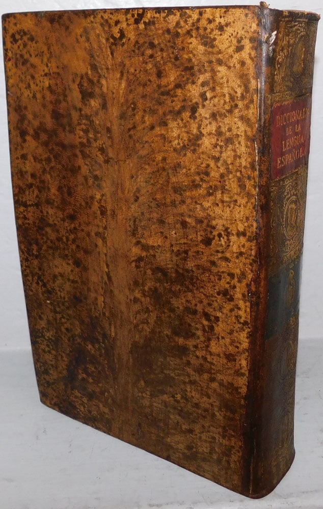 Antique Leather Bound Dictionary Dated 1925 - 3