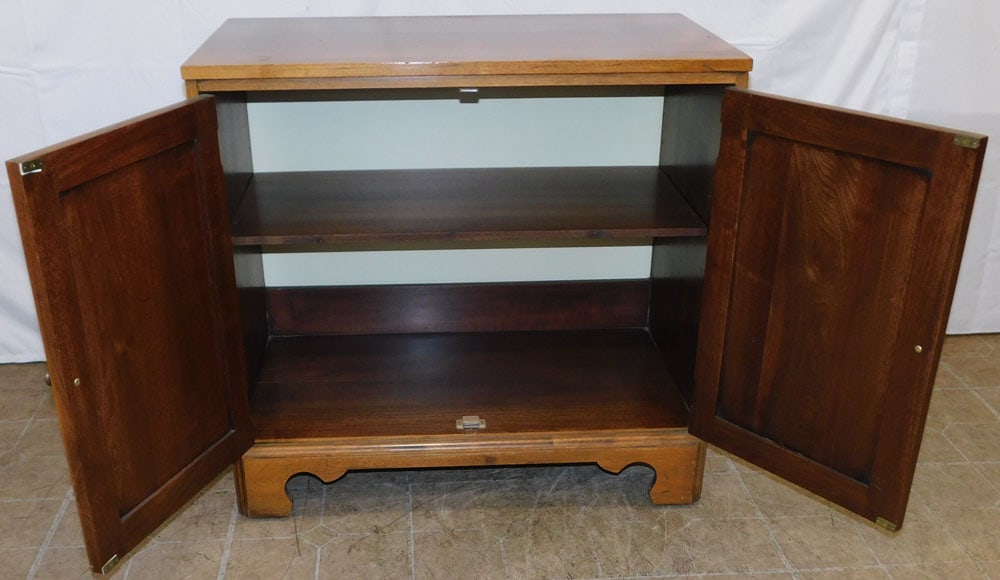 Walnut Two Door Cabinet - 3