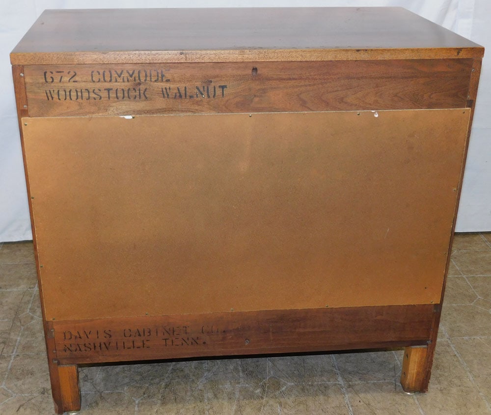Walnut Two Door Cabinet - 6