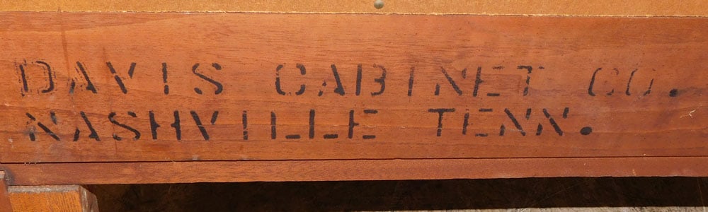Walnut Two Door Cabinet - 8