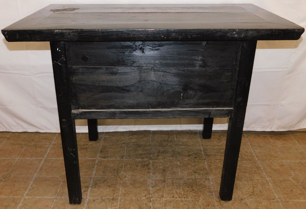 Black Lacquered Oriental Server - 6