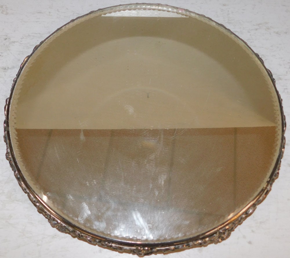 Silverplated & Mirror Plateau - 2