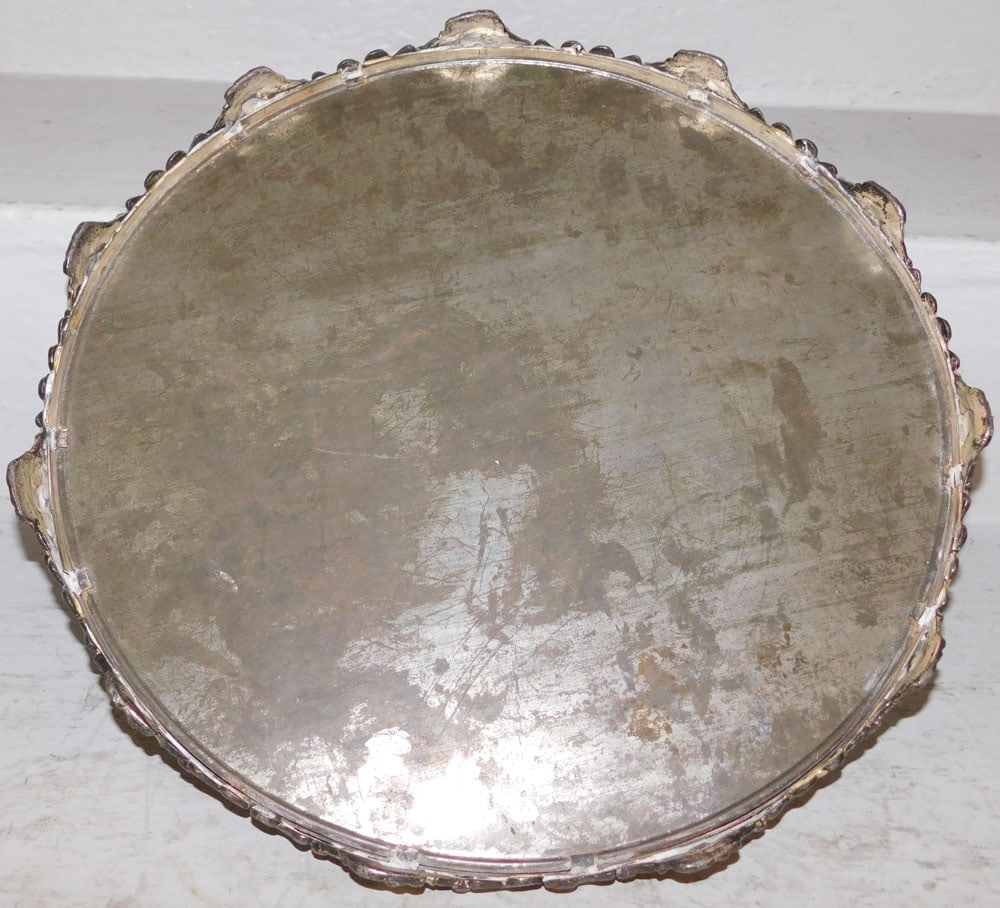 Silverplated & Mirror Plateau - 4