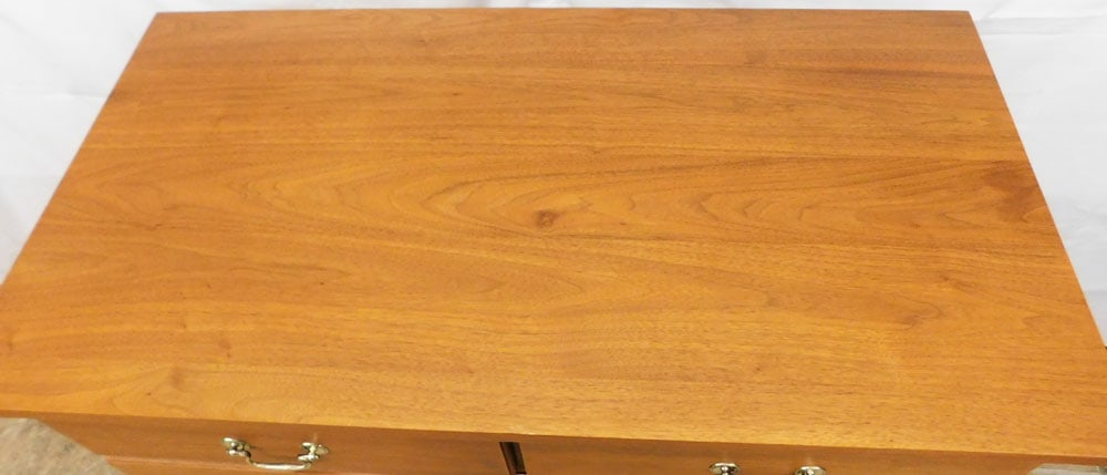 Walnut Two Over Three Drawer Chest - 2