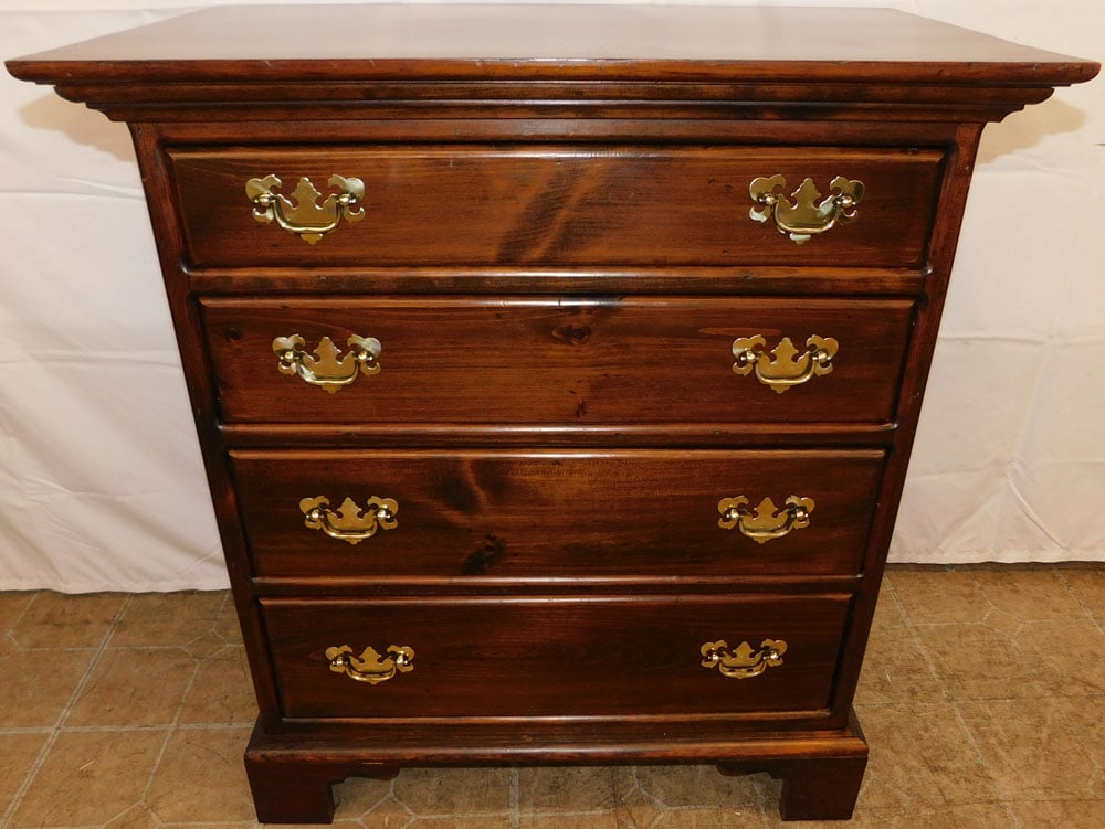 Pine Four Drawer Chest by Haversham Plantation (1 of 8)