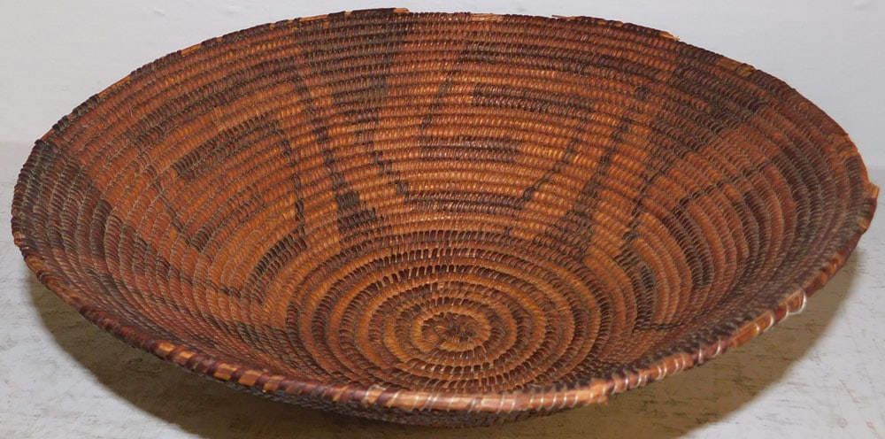 Antique Indian Woven Basket (1 of 5)