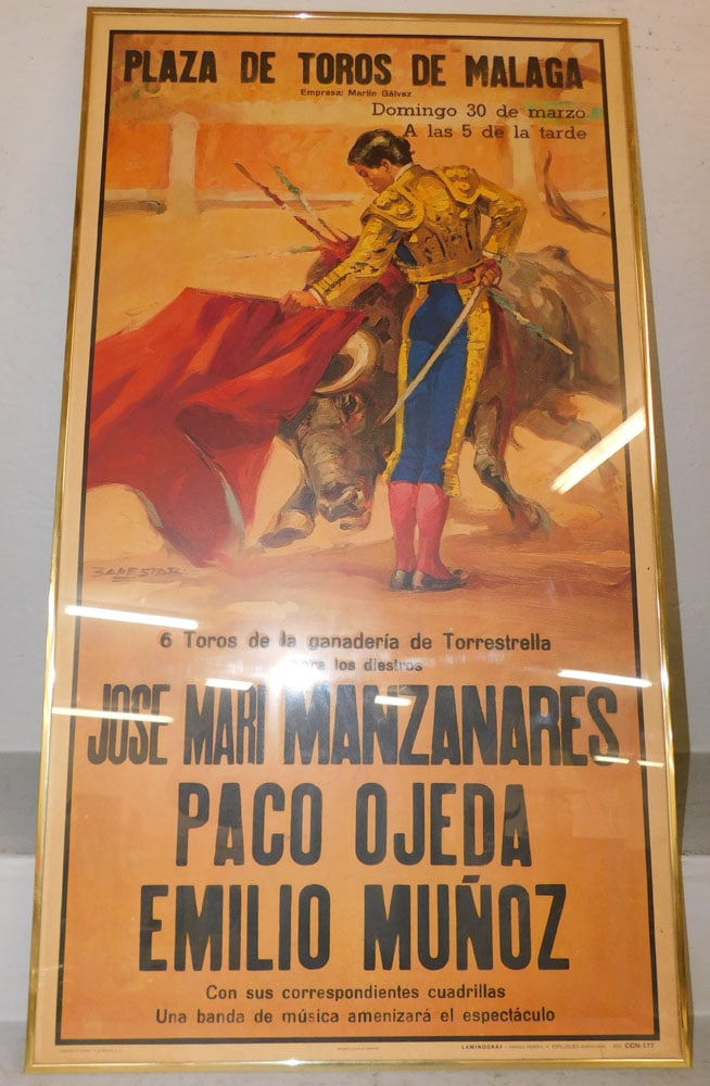 Framed Vintage Poster (1 of 5)