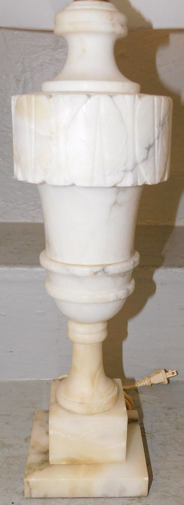 Alabaster Urn Lamp - 2