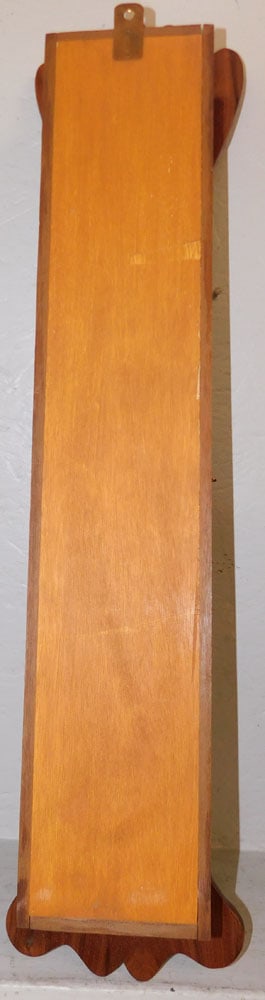Bench Made Walnut Hickory Dickory Dock Wall Clock - 5