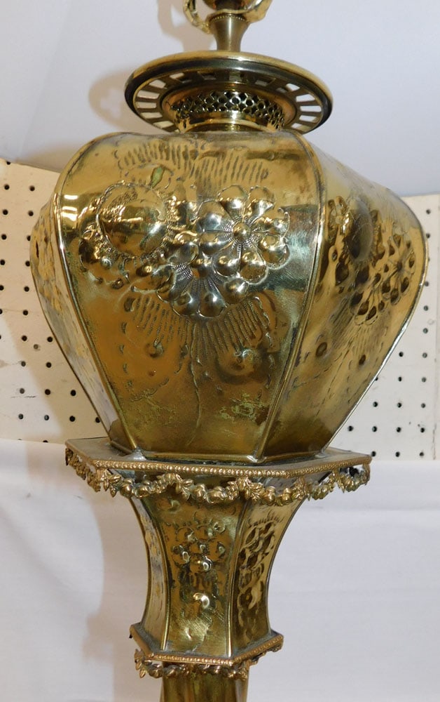 Brass Floor Lamp - 2
