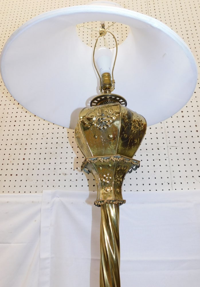 Brass Floor Lamp - 4