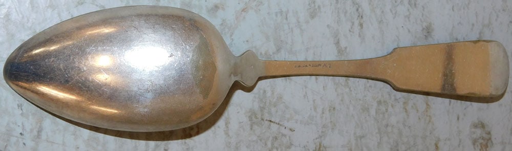Antique Coin Silver Spoon, 1.4 ozt. - 4