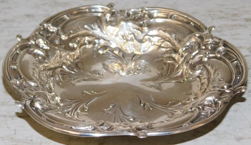 Ornate Sterling Dish by Reed & Barton, 3.72 ozt. (1 of 4)