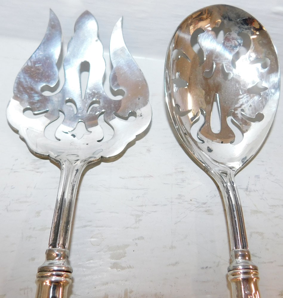 Two Sterling Handle Serving Pieces - 2