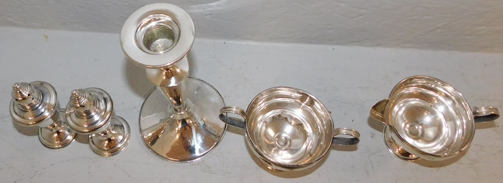 Five Sterling Weighted Items - 2