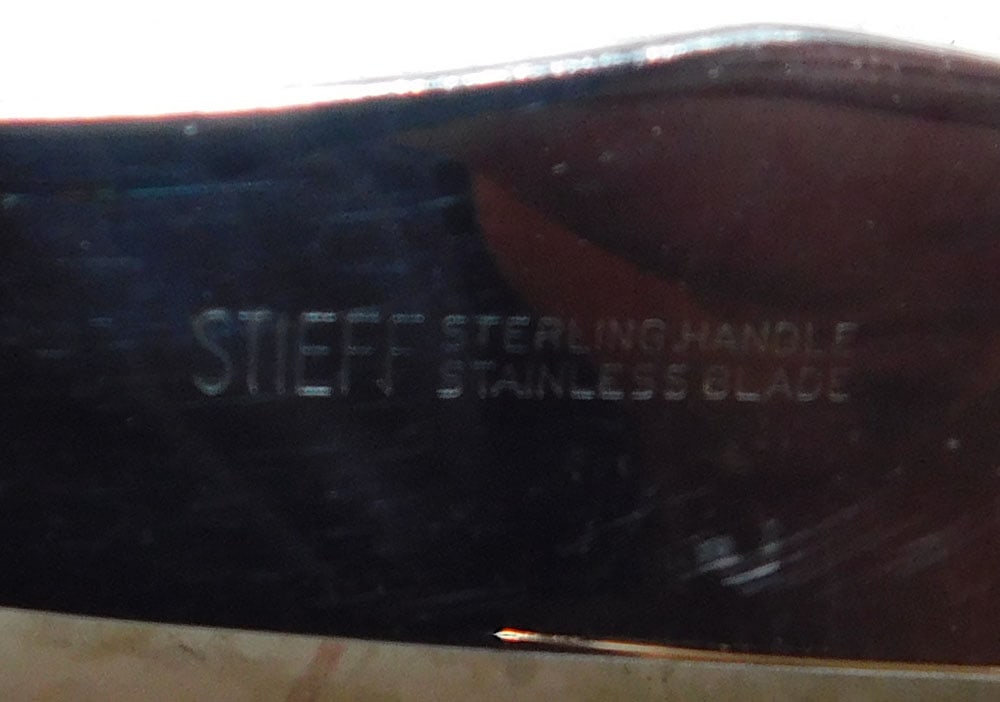 Three Sterling Handled Knives - 2