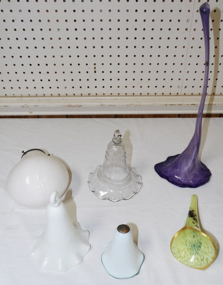 Lot of Art Glass Jack in The Pulpits & Lamp Shade (1 of 3)