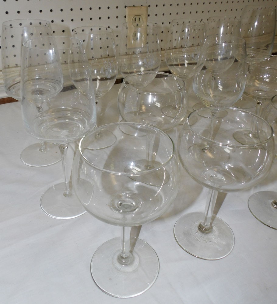 Lot of Stemware - 2