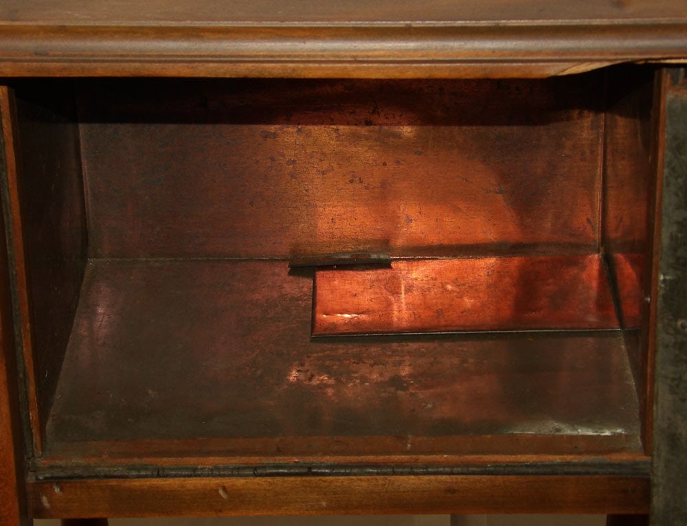Antique Walnut Smoking Stand - 4