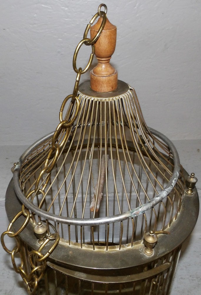 Brass Bird Cage - 2