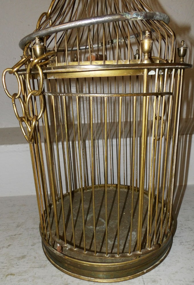 Brass Bird Cage - 3