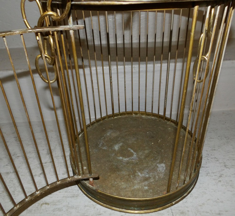 Brass Bird Cage - 4