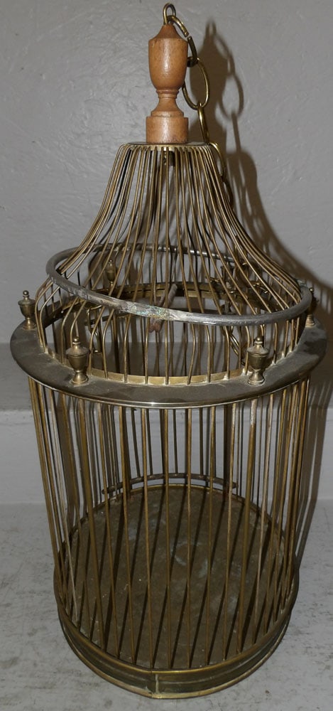 Brass Bird Cage - 5