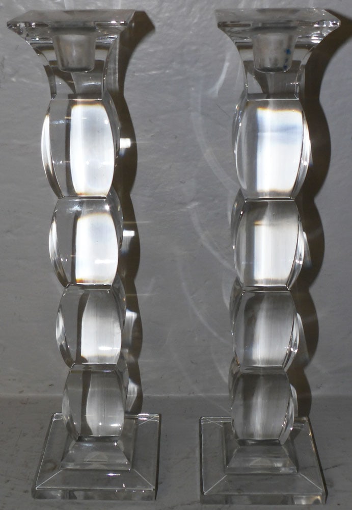 Pair of Crystal Candlesticks (1 of 5)