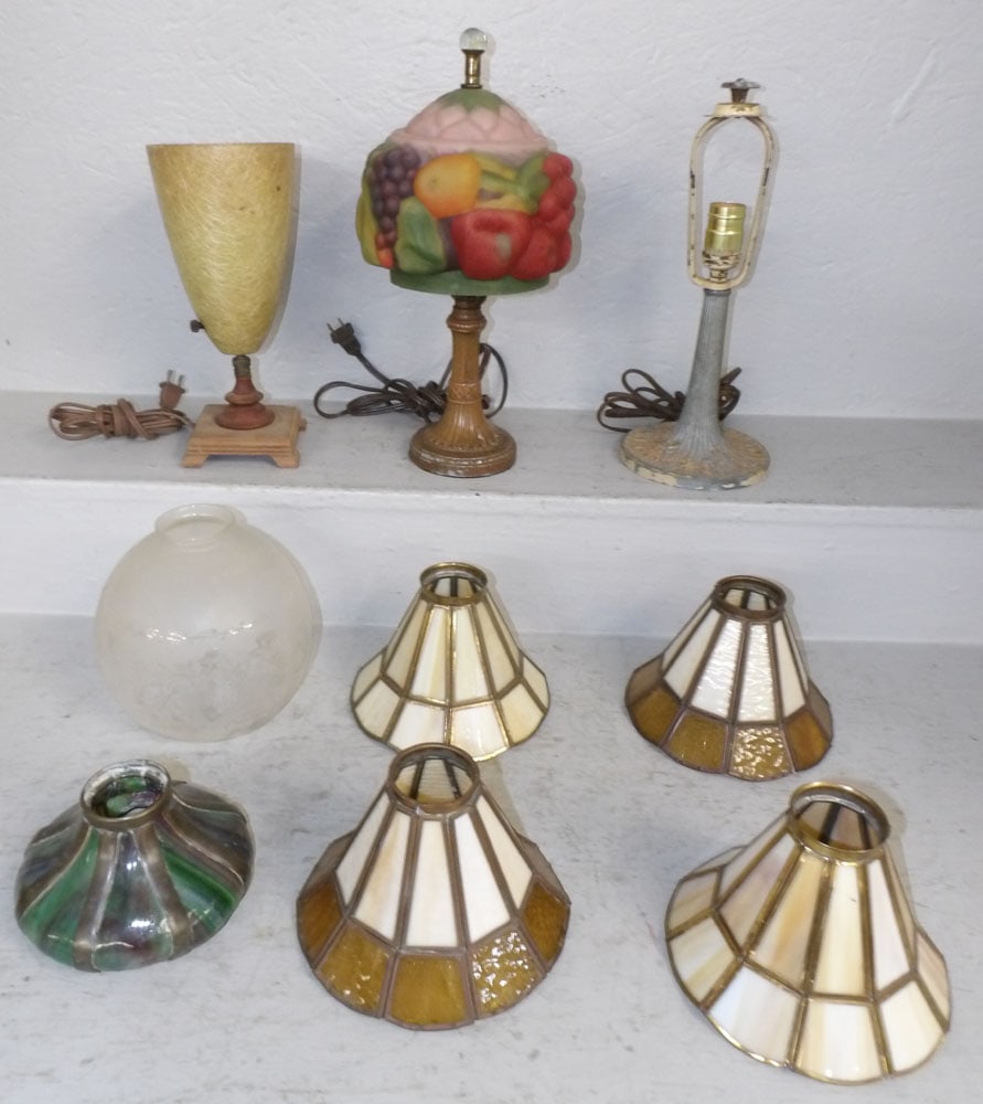 Lot of Lamps & Lamps Shades (1 of 5)