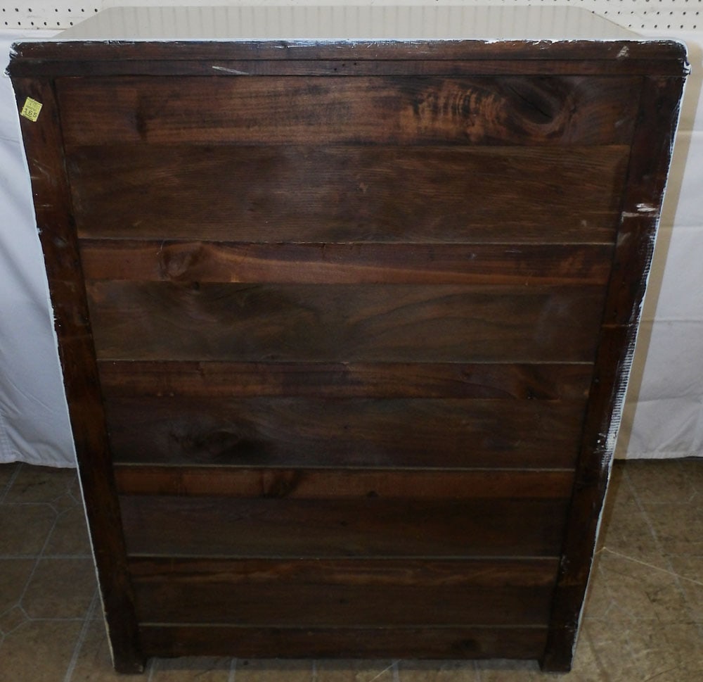 Antique Painted Five Drawer Chest - 6
