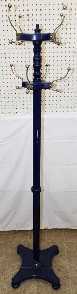 Painted Wood Hat Rack (1 of 4)