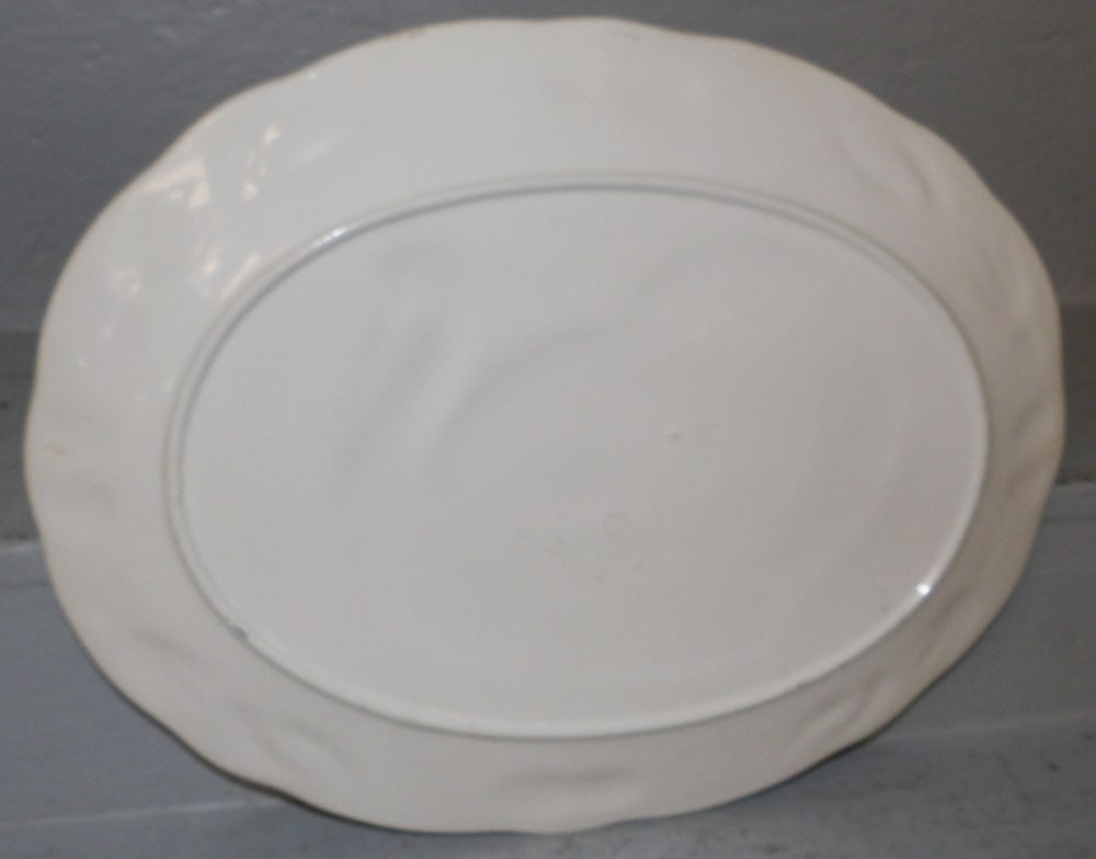 Painted Porcelain Turkey Platter - 2