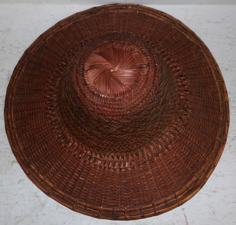 Vintage Rattan Hat - 2