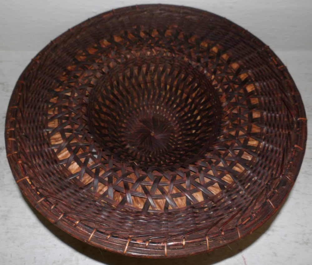 Vintage Rattan Hat - 4