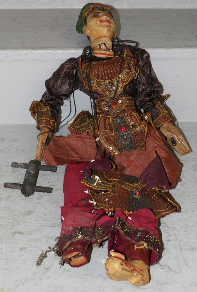 Vintage Painted Wood String Puppet (1 of 6)
