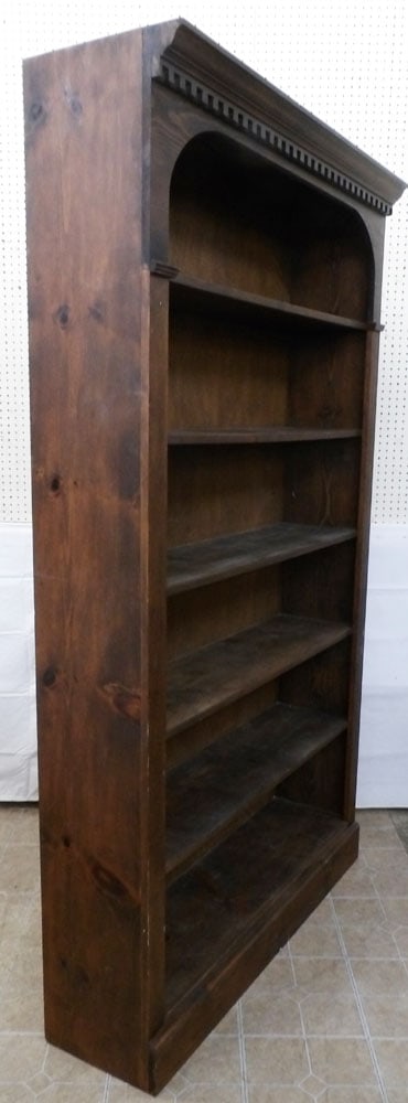 Pine Open Book Shelf - 4