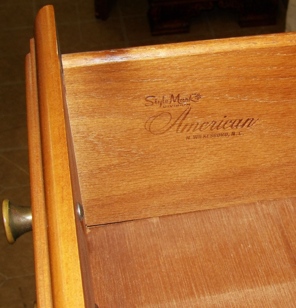 Maple Six Drawer Chest by American - 4