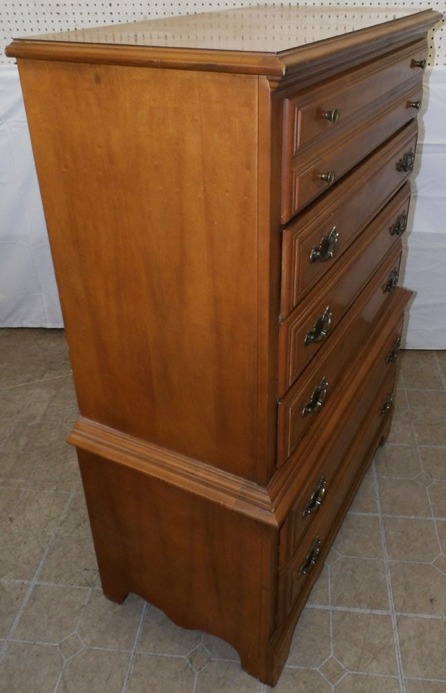 Maple Six Drawer Chest by American - 6