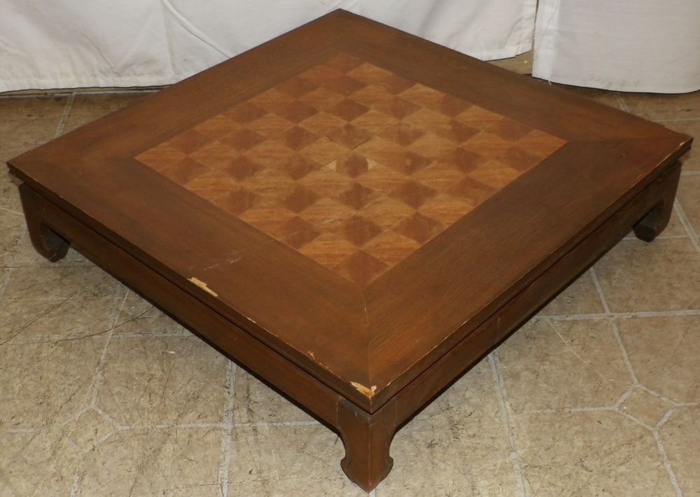 Oriental Teak Wood Low Table - 5
