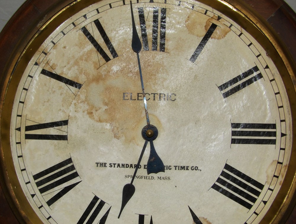 Walnut Wall Clock - 2