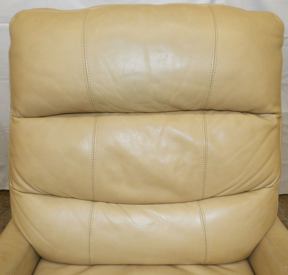 Leather Upholstered Recliner - 3