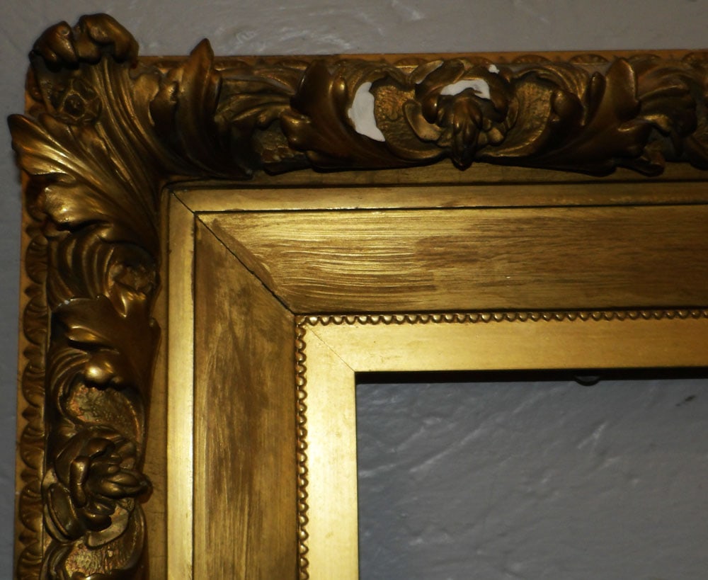 Antique Ornate Gilded Frame - 2