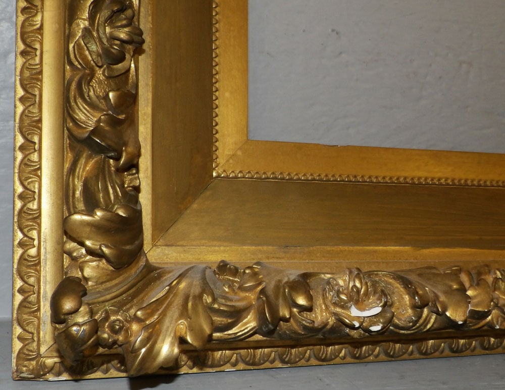 Antique Ornate Gilded Frame - 4