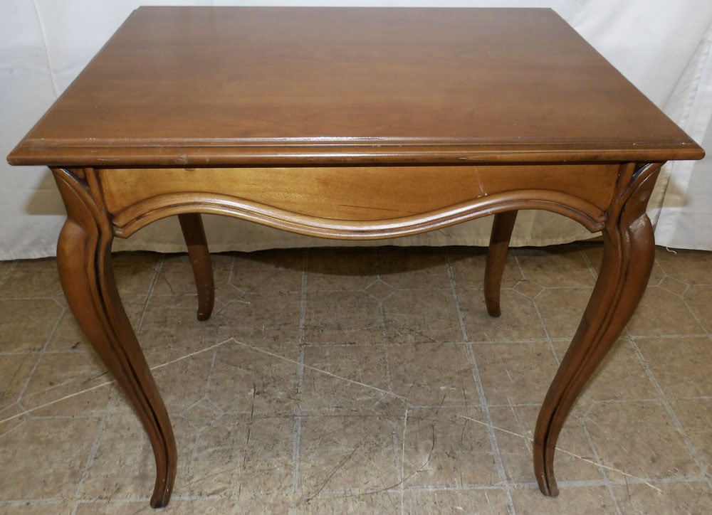 Cherry French Provincial End Table - 4
